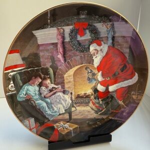 Limited Edition 1976 Decorative Christmas Plate‎ by Marvin Nye Collectible